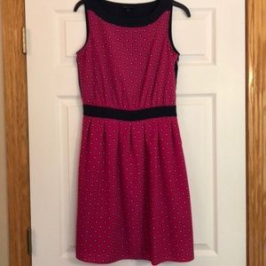 Tommy Hilfiger Sleeveless Pink/Navy Mini Dress- 6